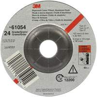 Meule &agrave; moyeu d&eacute;port&eacute;, 5" x 27, Oxyde d'aluminium Mukwa Safety Services