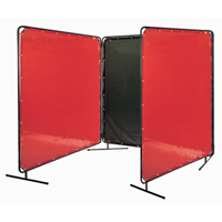 &eacute;cran et cadre pour soudage, Vert olive, 6' x 6' Mukwa Safety Services