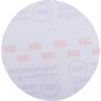 DISQUE FINITION MAUVE 6" HOOKIT GRN P800 50/BTE, 6" Dia., P800 Grit Mukwa Safety Services
