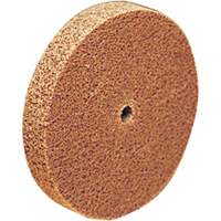 Meule d'abrasion et de polissage unitaris&eacute;e Scotch-Brite, 6" x 1/8", Arbre de 1/2", Grain de Cors&eacute;, Oxyde d'aluminium Mukwa Safety Services