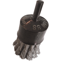 Brosses mont&eacute;es &agrave; fils nou&eacute;s, 1" dia., dia. Des fils 0,014", Tige 1/4" Mukwa Safety Services