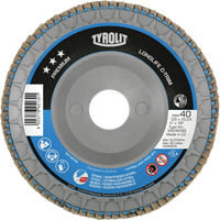 Disque &agrave; lamelles Long Life C-Trim, 4-1/2" x 7/8", Type 29, Grain 80, Zirconium Mukwa Safety Services