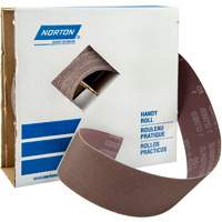 Rouleau de toile abrasive Metalite, Oxyde d'aluminium, 2" la x 150' lo, Grain 220 Mukwa Safety Services