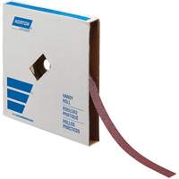 Metal Sanding Roll, Aluminum Oxide, 1" W x 150' L, 60 Grit Mukwa Safety Services