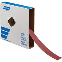 Rouleau de toile abrasive pour m&eacute;tal, Oxyde d'aluminium, 2" la x 150' lo, Grain 60 Mukwa Safety Services