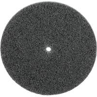 Meule unitaris&eacute;e EXL Scotch-Brite, 5" x 1/4", Arbre de 1/4", Grain de Fin, Carbure de silicium Mukwa Safety Services