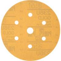 Disque de ponçage antipoussi&egrave;re Hookit, dia 6", Grain P180, Oxyde d'aluminium, Poids C Mukwa Safety Services
