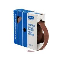 Sanding Handy Roll, Aluminum Oxide, 3" W x 150' L, P80 Grit Mukwa Safety Services