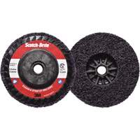 Disque  Clean and Strip  XT Pro Scotch-Brite, 4-1/2" dia., Grain Extra grossier, Carbure de silicium Mukwa Safety Services