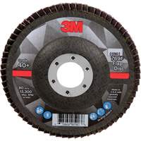 Disque &agrave; lamelles &agrave; changement rapide 769F, 4-1/2" x 7/8", Type 27, Grain 40+, C&eacute;ramique Mukwa Safety Services