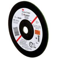 Meule &agrave; moyeu d&eacute;port&eacute; Green Corps, 7" x 1/8", Arbre 7/8", C&eacute;ramique, Type 27 Mukwa Safety Services