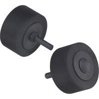 Disque de polissage avec bande de caoutchouc, 2" x 1" x 1/4", 45129 Mukwa Safety Services