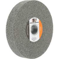 Meule &agrave; usage g&eacute;n&eacute;ral Standard Abrasives, 6" x 1", Arbre de 1", Carbure de silicium Mukwa Safety Services
