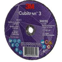 Cubitron 3 Cut-Off Wheel, 4" x 1/8", 3/8" Arbor, Type T1, Ceramic, 21000 RPM Mukwa Safety Services