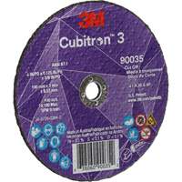 Cubitron 3 Cut-Off Wheel, 4" x 1/8", 3/8" Arbor, Type T1, Ceramic, 21000 RPM Mukwa Safety Services