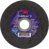 Meule &agrave; tronçonner Cubitron 3, 4-1/2" x 0,04", Arbre de 7/8", Type T1, C&eacute;ramique, 13 300 Tr/min Mukwa Safety Services