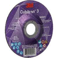 Meule &agrave; tronçonner Cubitron 3, 4-1/2" x 0,045", Arbre de 7/8", Type T27, C&eacute;ramique, 13 300 Tr/min Mukwa Safety Services