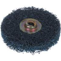 Quick Change Buff and Blend HS Disc, 2" Dia., Medium Grit, Aluminum Oxide Mukwa Safety Services