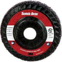 Scotch-Brite Clean and Strip XT Pro Disc XO-DC, 4-1/2" Dia., Extra Coarse Grit, Silicon Carbide Mukwa Safety Services