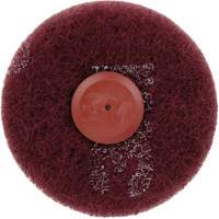 Roue de ponçage &agrave; usage g&eacute;n&eacute;ral Scotch-Brite Roloc Plus, 4" dia. Mukwa Safety Services