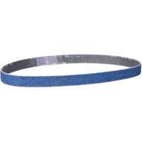 Courroie pour ponceuse BlueFire, 3/8" la x 13" lo, Alumine de zirconium, Grain 60 Mukwa Safety Services