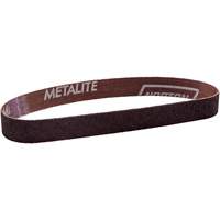 Courroie de ponçage en tissu Metalite, 3/4" la x 20-1/2" lo, Oxyde d'aluminium, Grain 40 Mukwa Safety Services
