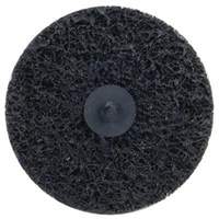 Disques non tiss&eacute;s &agrave; remplacement rapide pour d&eacute;capage Bear-Tex, 4" dia., Grain Extra grossier, Carbure de silicium Mukwa Safety Services