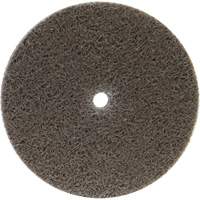 Bear-Tex&reg; Non-Woven Unified Wheel, 3" x 1/4", 1/4" Arbor, Medium Grit, Aluminum Oxide Mukwa Safety Services