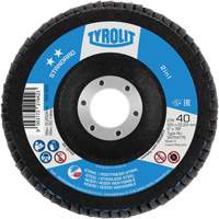 Disque &agrave; lamelles 2-en-1, 4-1/2" x 22,5 mm, Type 27A, Grain 60, C&eacute;ramique d'alumine Mukwa Safety Services