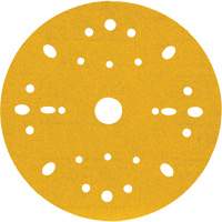 Disque abrasif dor&eacute; Hookit, dia 6", Grain 180, Oxyde d'aluminium, Poids C Mukwa Safety Services