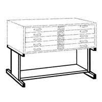 High Base for Steel Plan File Cabinet Mukwa Safety Services