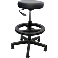 900 Series Task Stool, Stationary, Adjustable Height, 250 lbs. Capacity Mukwa Safety Services