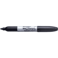 Permanent Markers - Super, Black, Fine Tip Mukwa Safety Services
