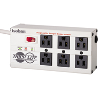 Limiteurs de surtension Isobar, 6 Prises, 2850 J, 1440 W, Cordon 6' Mukwa Safety Services