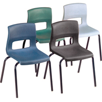 Horizon Chairs, Plastic, Black Mukwa Safety Services