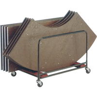 Edge Stacking Table Caddies, 49" W x 31.25" D x 32.25" H Mukwa Safety Services