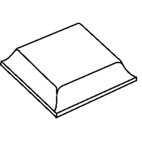 Bumpon Tapered Square Protective Bumpers Mukwa Safety Services