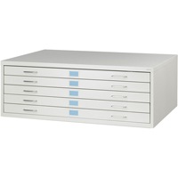 Classeurs pour classement &agrave; plat Facil, 5 Tiroirs, 46" la x 32" p x 16-3/8" h Mukwa Safety Services