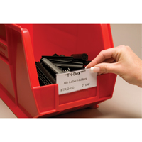 Tri-Dex - &eacute;tiquettes de rechange, 1" lo x 3" la Mukwa Safety Services