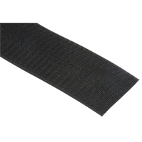 Bande d'attaches, Crochet, 50 vg x 2", Cousu, Noir Mukwa Safety Services