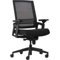 Activ&reg; A-37 Office Chairs, Mesh, Black, 275 lbs. Capacity Mukwa Safety Services