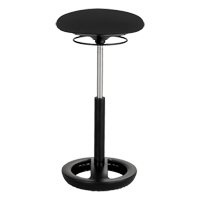 Twixt Ergonomic Chair, Stationary, Adjustable Height, 250 lbs. Capacity Mukwa Safety Services