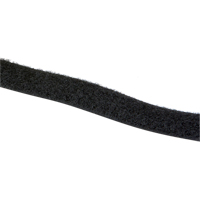 Ruban d'attaches, Boucle, 25 vg x 1", Cousu, Noir Mukwa Safety Services