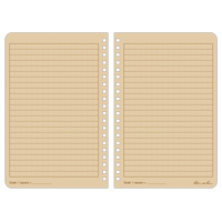 Side-Spiral Notebook, Soft Cover, Tan, 64 Pages, 4-5/8" W x 7" L Mukwa Safety Services