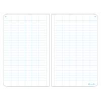 Bound Book, Hard Cover, Yellow, 160 Pages, 4-5/8" W x 7-1/4" L Mukwa Safety Services