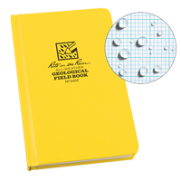 Bound Book, Hard Cover, Yellow, 160 Pages, 4-5/8" W x 7-1/4" L Mukwa Safety Services