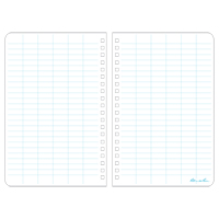 Side-Spiral Notebook, Soft Cover, Yellow, 64 Pages, 4-5/8" W x 7" L Mukwa Safety Services