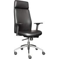 Fauteuil de cadre &agrave; dossier &eacute;lev&eacute; s&eacute;rie Activ, Polyur&eacute;thane/Vinyle, Noir, Capacit&eacute; 275 lb Mukwa Safety Services