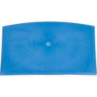 T&ecirc;te de binette pour service alimentaire, Bleu, 8" la x 11-1/4" lo Mukwa Safety Services