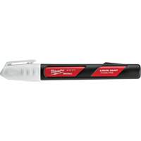 Inkzall Paint Markers, Liquid, White Mukwa Safety Services